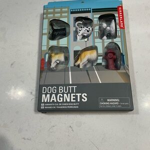 Kikkerland Dog Butt Magnets 6 adorable magnets